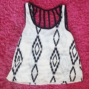 Patterned Tank Top